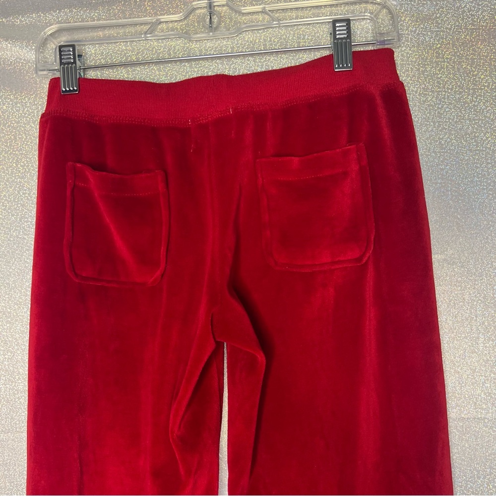 Dulce Devine pants velvet velour pockets on bum y2k lounge sweatpants cute icon - Picture 2 of 6
